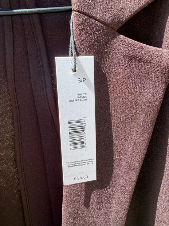 NWT Tahari Brown Suit Set🐻🤎 Size: Small - Picture 4 of 12